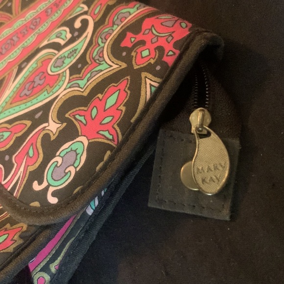 MARY KAY Paisley Cosmetic Makeup Bag - Picture 3 of 7